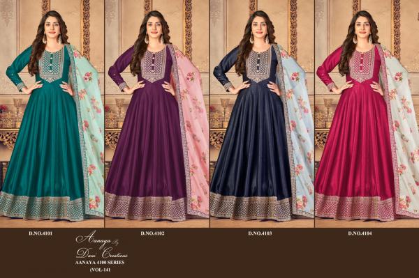 Aanaya Vol 141 Fancy Exclusive Designer Salwar Suit Collection